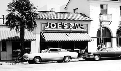 Historic Joe's Cafe — early years